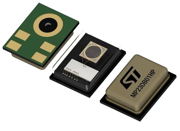 STMicroelectronics Omni-Directional, Surface Mount Microphone Condenser 1dB