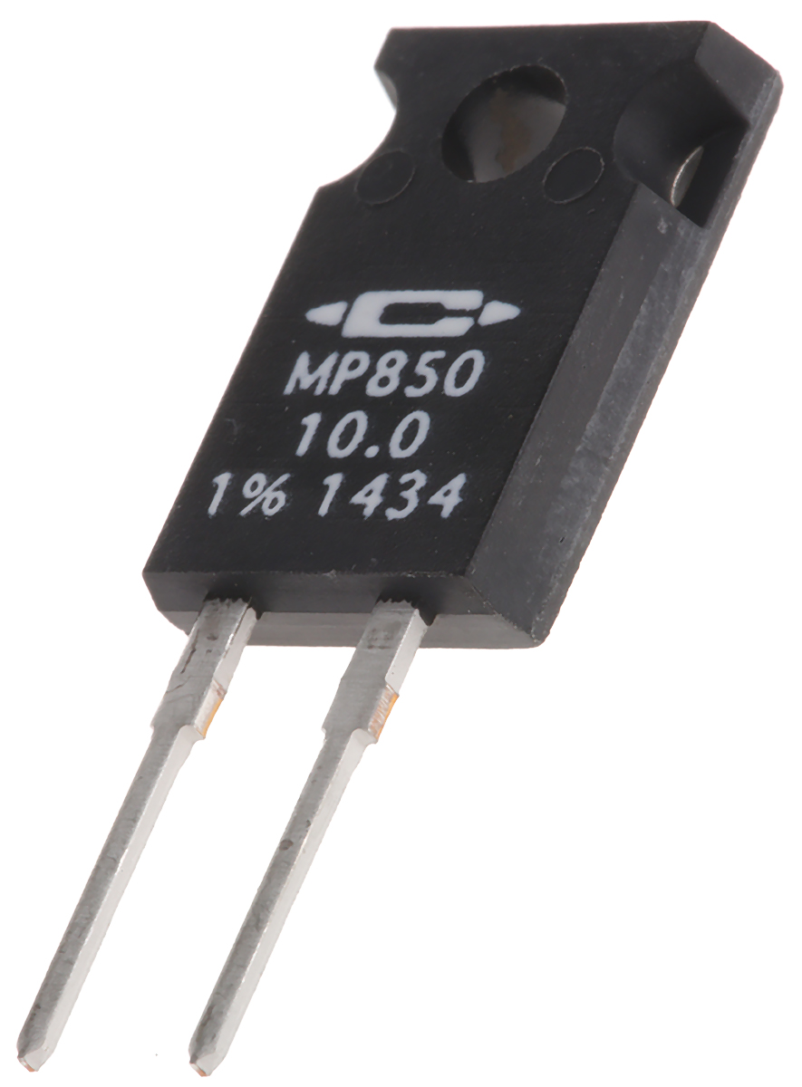 Caddock 10 Ω Power Film Resistor 50 W 1 % MP850-10R-1%