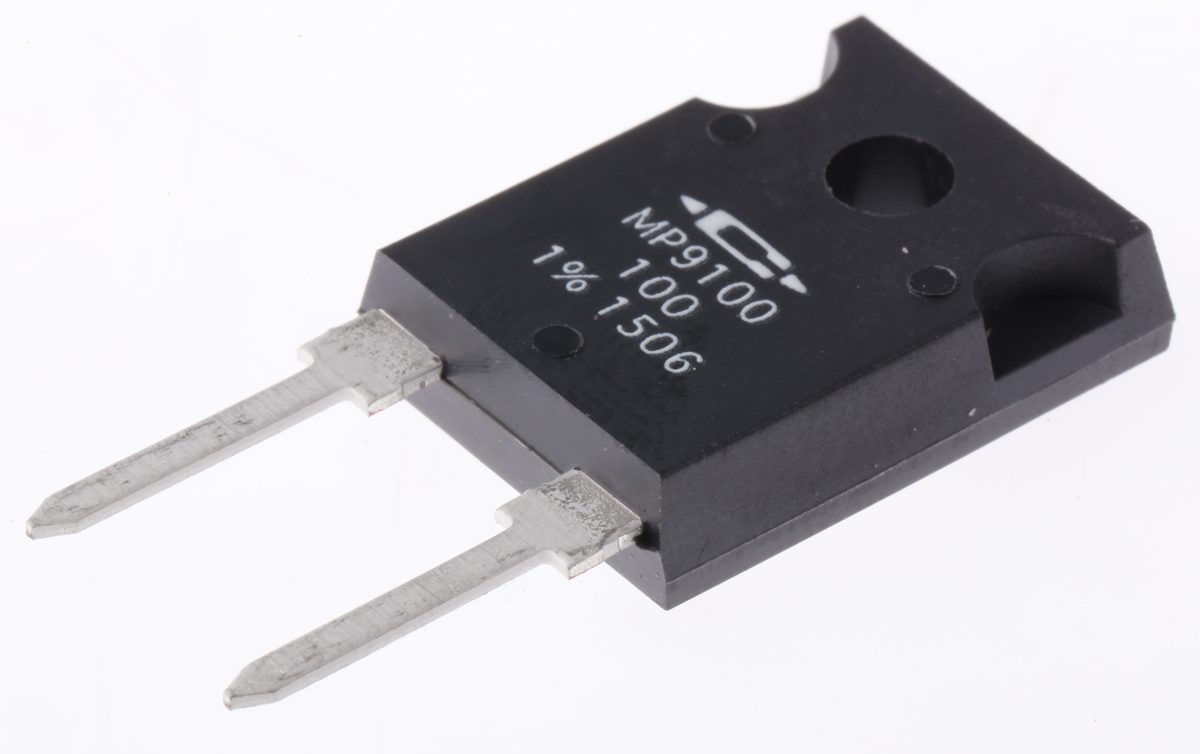 Caddock 100 Ω Power Film Resistor 100 W 1 % MP9100-100-1%