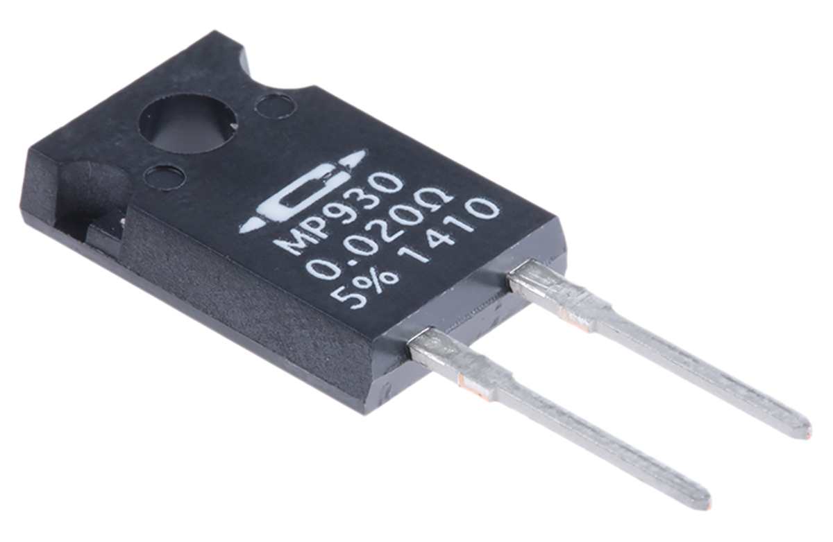 Caddock 20 mΩ Power Film Resistor 30 W 5 % MP930-0.020-5%