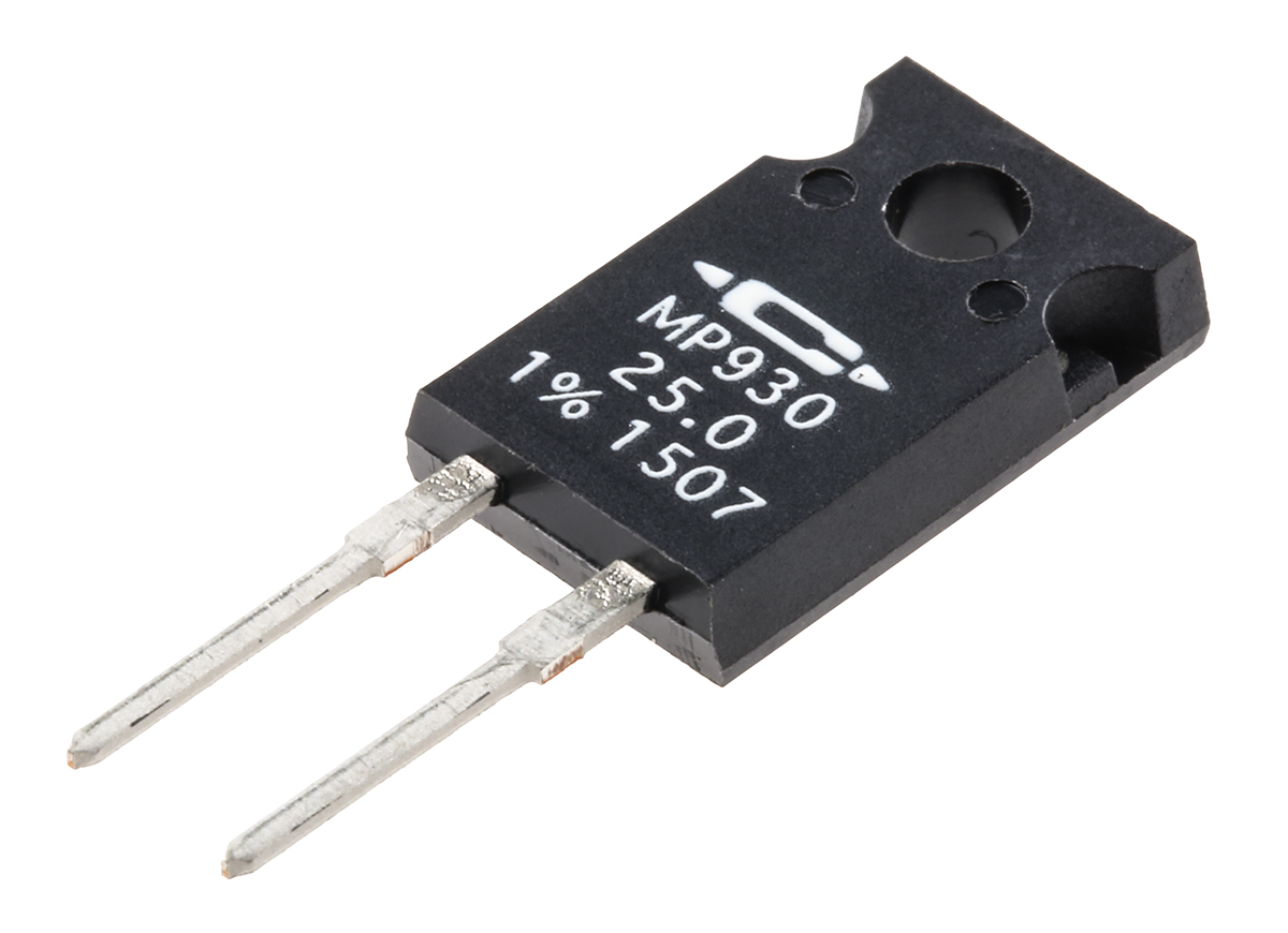 Caddock 25 Ω Power Film Resistor 30 W 1 % MP930-25R-1%