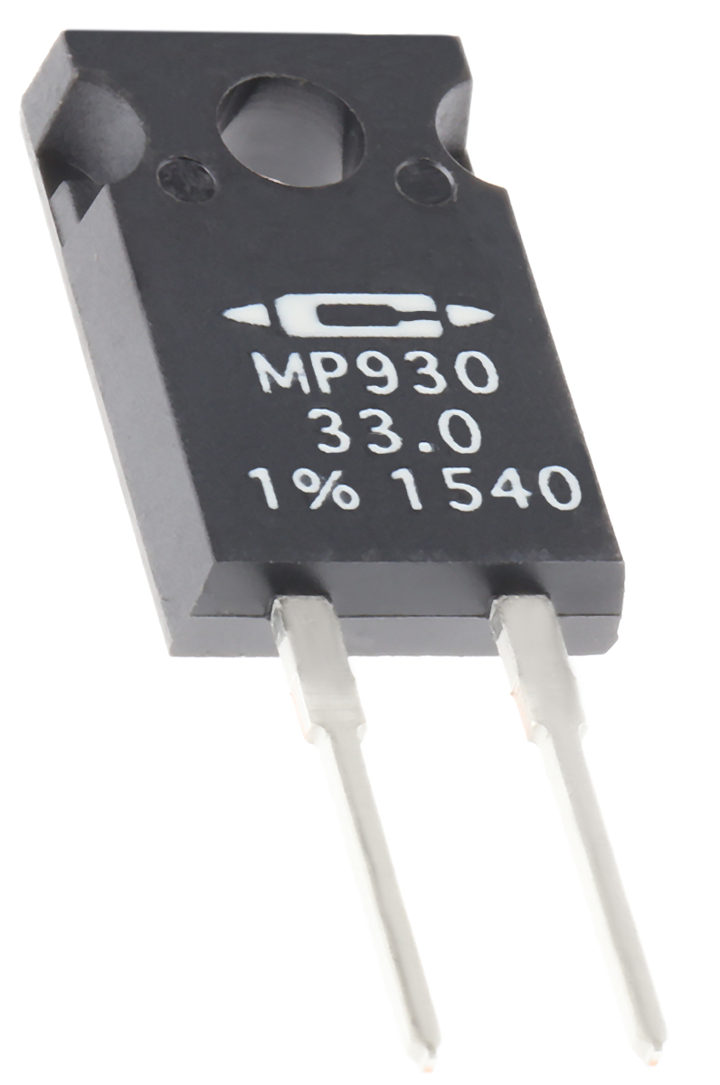 Caddock 33 Ω Power Film Resistor 30 W 1 % MP930-33.0-1%