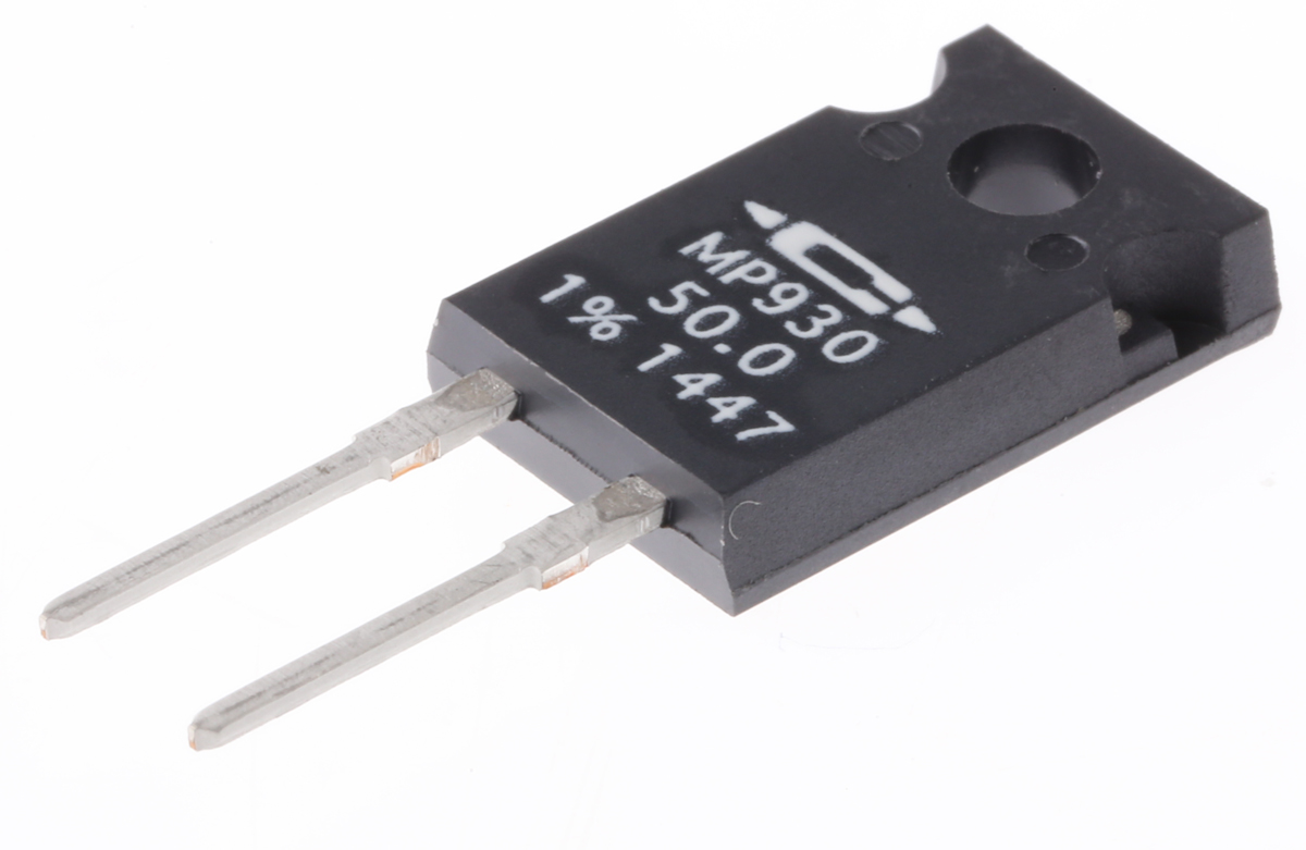 Caddock 50 Ω Power Film Resistor 30 W 1 % MP930-50.0-1%