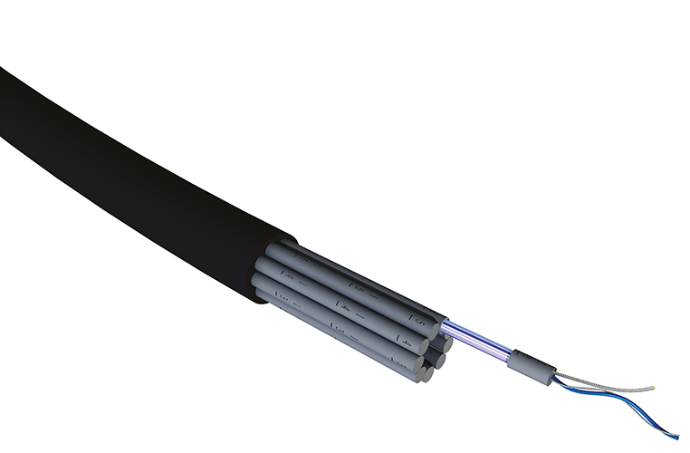 S2Ceb-Groupe Cae MPAI Series 32 Core Screened, 17 mm OD, 10 m, Black