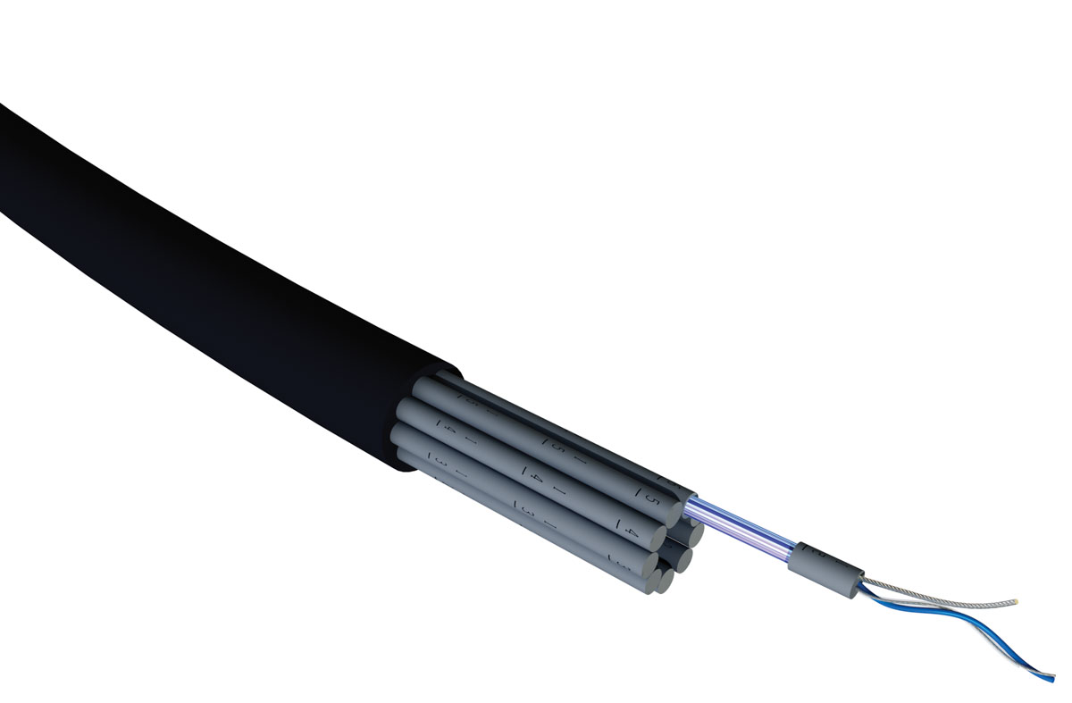 S2Ceb-Groupe Cae MPAI Series 16 Core, 0.2 mm CSA Screened, 12.2 mm OD, 25 m, Black