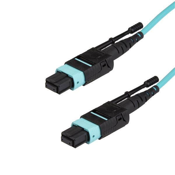 StarTech.com OM3 Fibre Optic Cable, 125 μm, Aqua, 3 m