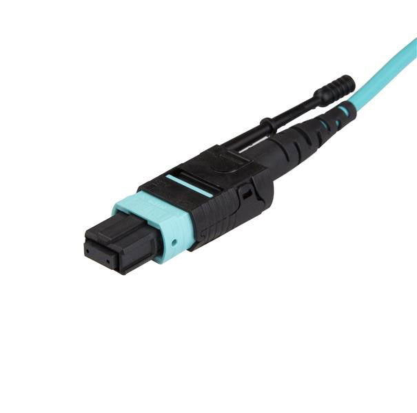 mpo12pl3m StarTech.com OM3 Fibre Optic Cable, 125 μm, Aqua, 3 m