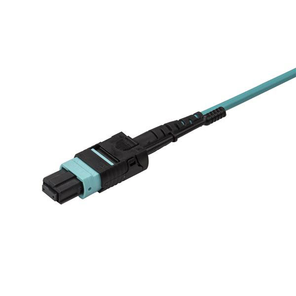 mpo8lcpl2m StarTech.com OM3 Fibre Optic Cable, 125 μm, Aqua, 2 m