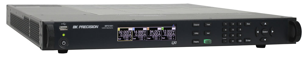 BK Precision Digital Bench Power Supply, 4-Output 15 V to  15V, 300 W, 30 A Max