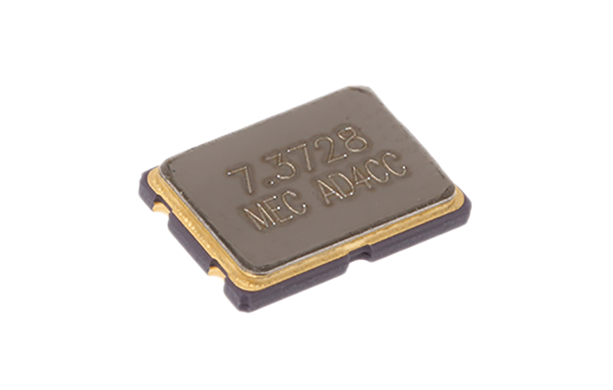 MERCURY 7.3728 MHz Crystal ±30 ppm SMD 4-Pin 1.2 mm 7 mm 5mm