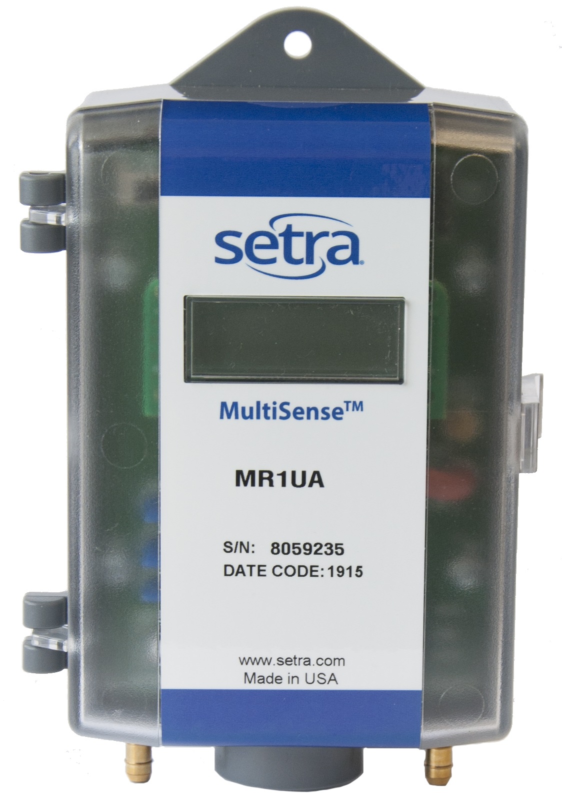 Setra MR1SA Series Pressure Sensor, Voltage Output 25 Pa 250 Pa, Differential Reading