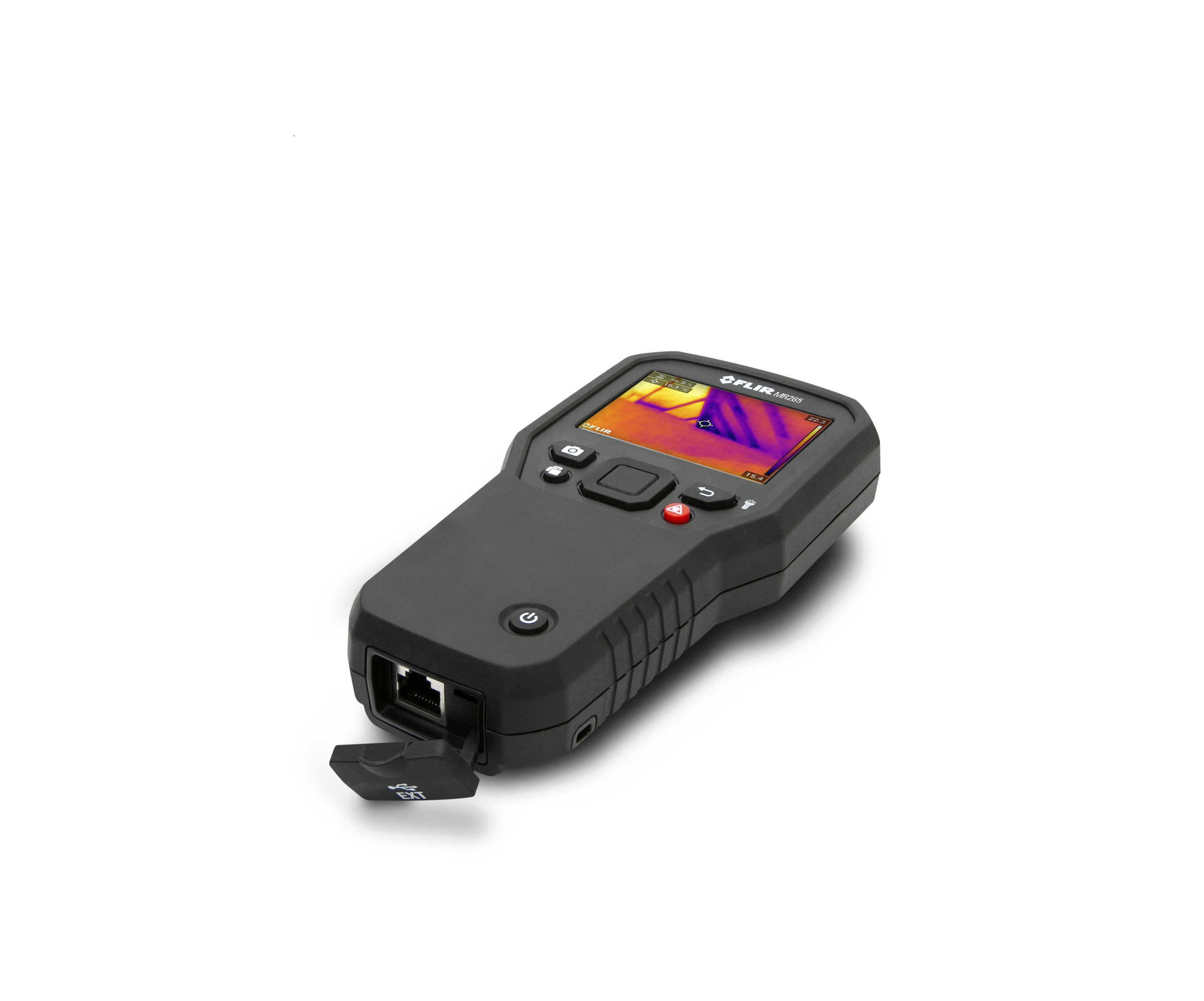 mr265 FLIR MR265 Moisture Meter, 0.1 % Accuracy, LCD Backlight Display, Battery-Powered
