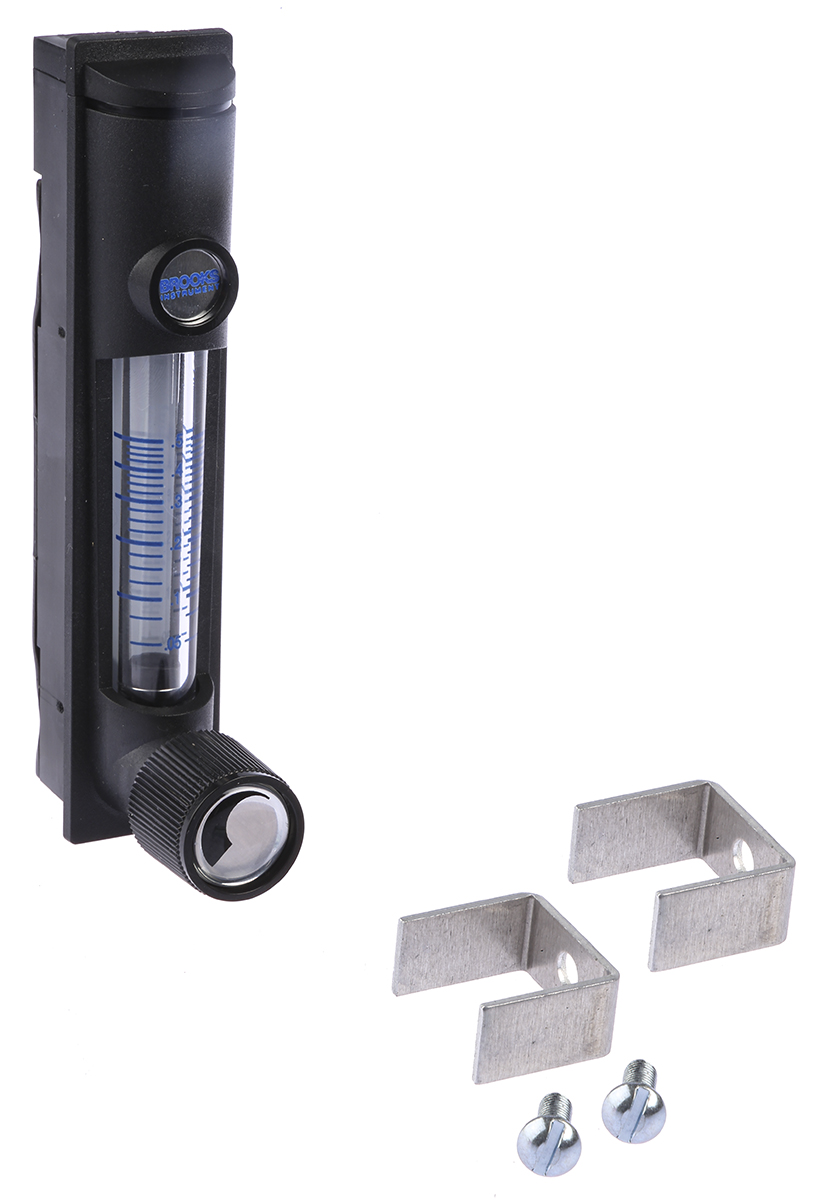 Key Instruments MR3000 Series Variable Area Flow Meter for Gas, 0.05L/min Min, 0.5L/min Max