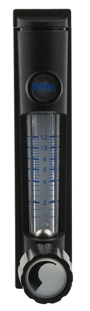 Key Instruments MR3000 Series Variable Area Flow Meter for Gas, 0.1L/min Min, 1.2L/min Max