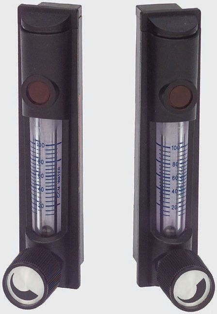 Key Instruments MR3000 Series Variable Area Flow Meter for Liquid, 20cm³/min Min, 300cm³/min Max