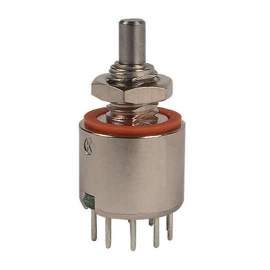 Elma MR50, 16 Position SPST Rotary Selector Switch, 200mA, PCB Terminal