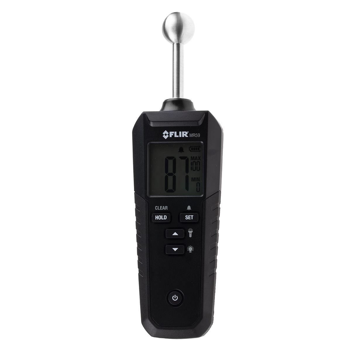 mr59 FLIR MR59 Moisture Meter, LCD Backlight Display, Battery-Powered