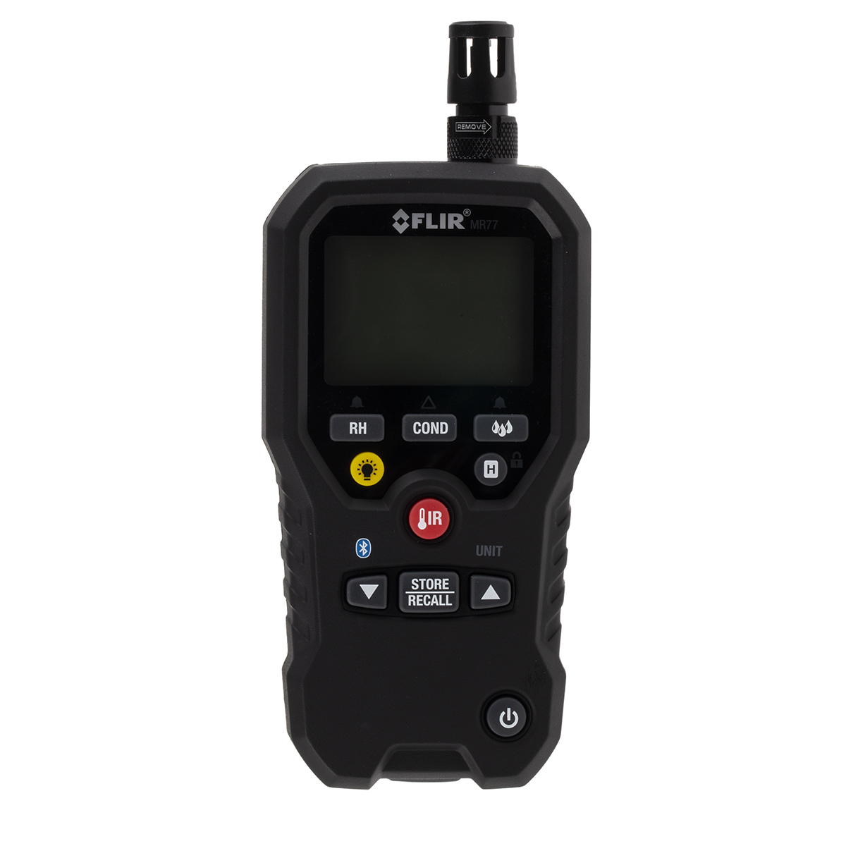 FLIR MR77 Moisture Meter, ±2.5 (Relative Humidity) %RH, ±2 (Sensor Temperature) °C, ±2 (Vapor Pressure) %, ±3.5 (IR