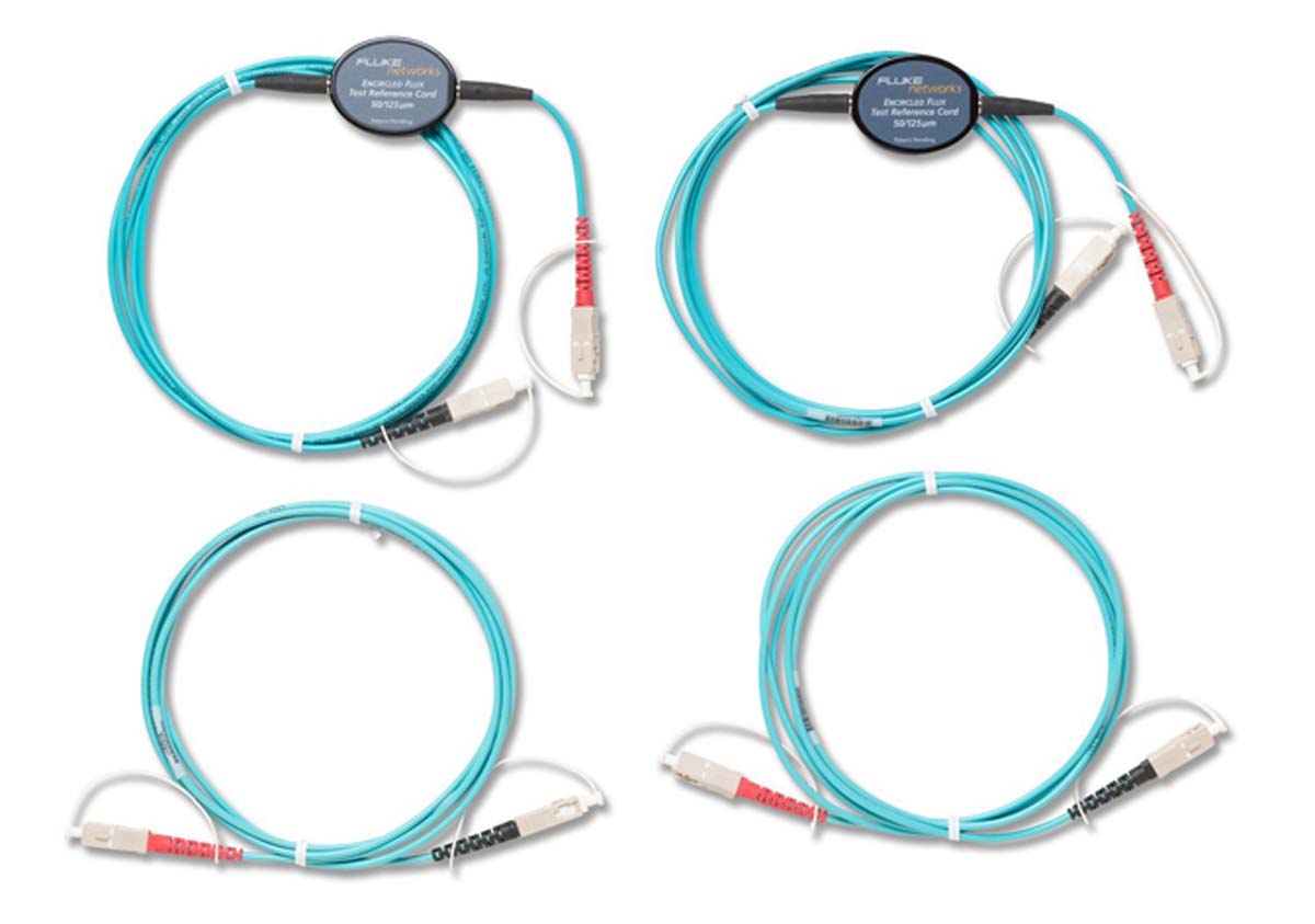 Fluke Networks Test Reference Cord Kit for SC Terminated Fiber, Certifiber Pro Optical Loss Test Set, MRC-50EFC-SCSCKIT