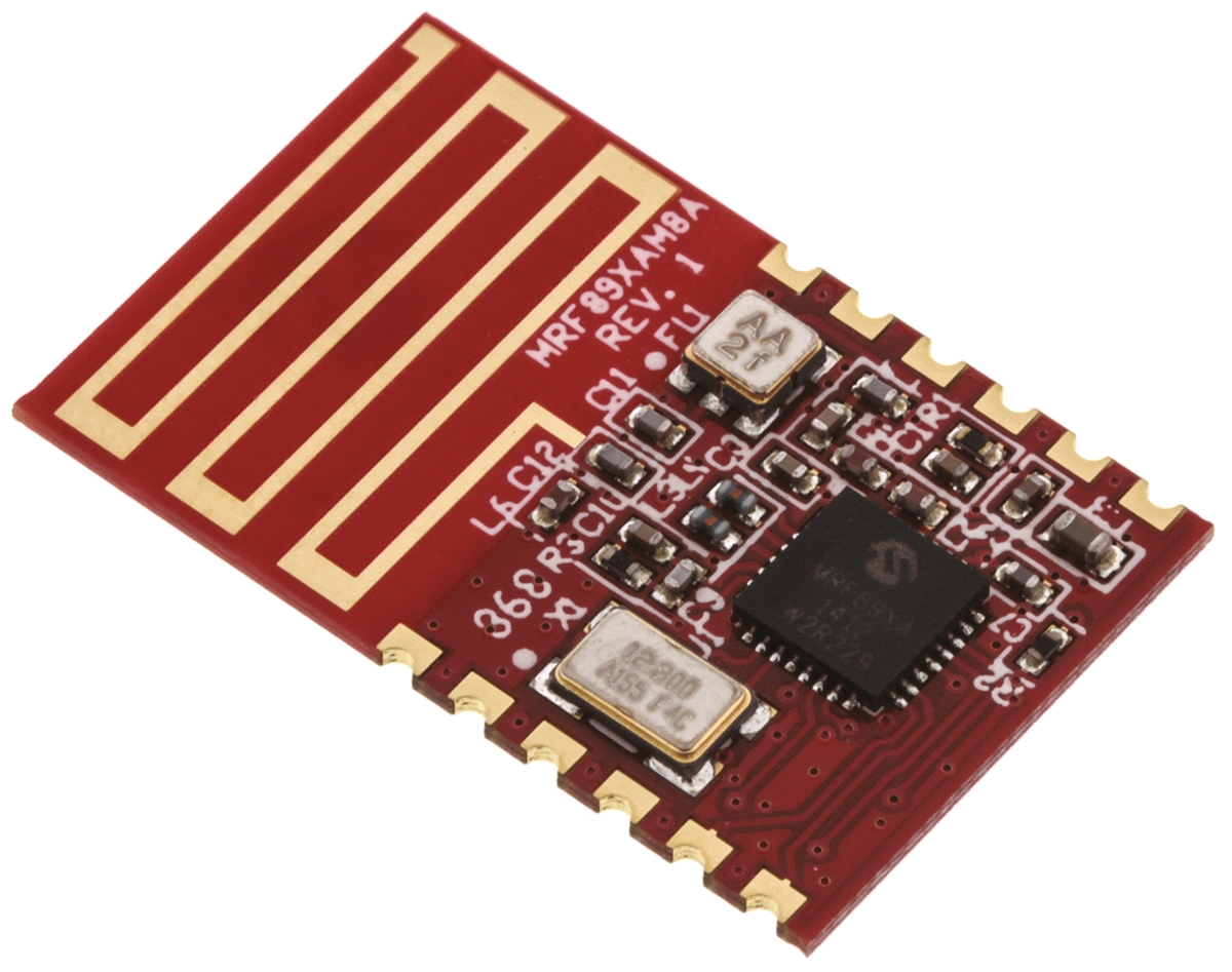 mrf89xam8a-irm Microchip RF Module FSK, OOK 870 MHz 3.6 V