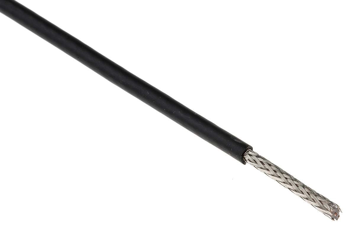 Belden MRG1740 Series, 500 m, RG174/U Coaxial Coaxial Cable 50 Ω, Black, Unterminated