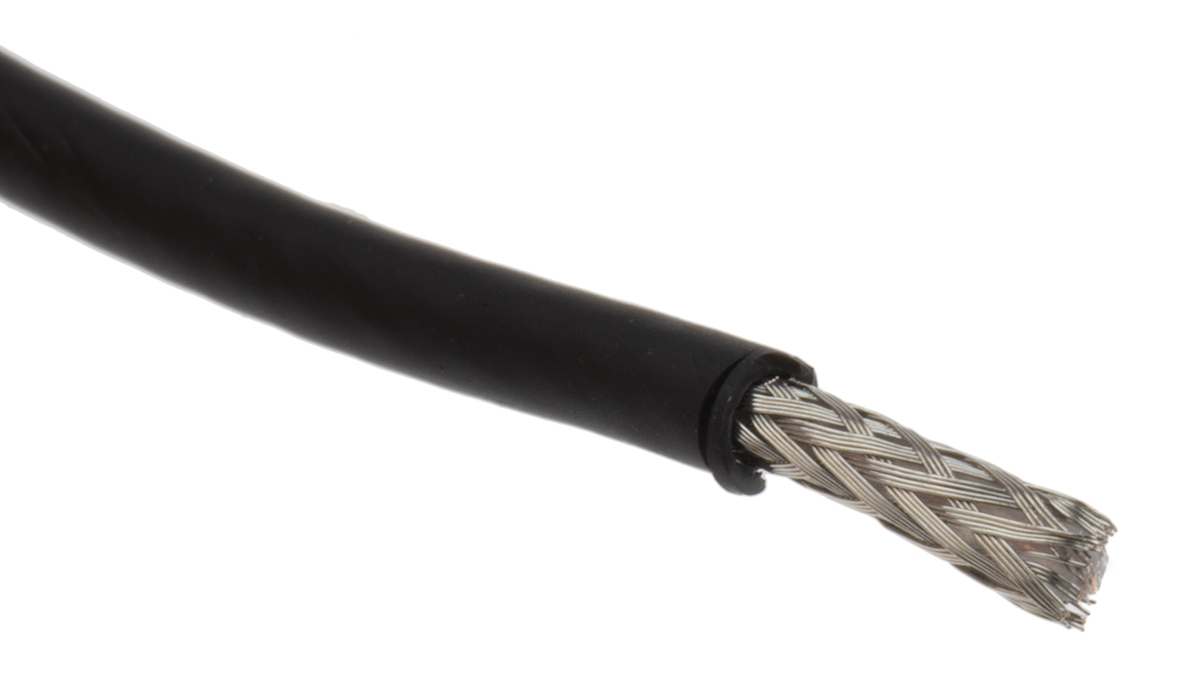 Belden MRG1740 Series, 500 m, RG174/U Coaxial Coaxial Cable 50 Ω, Black, Unterminated