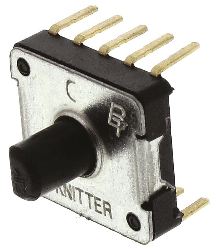 KNITTER-SWITCH MRS, 9 Position SP9T Rotary Switch, 100mA, Solder