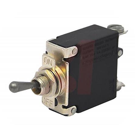 Carling Technologies MS-Series MS Thermal Circuit Breaker - 1-Pole, Panel, 20A Current Rating, 8000 A, 50 V dc