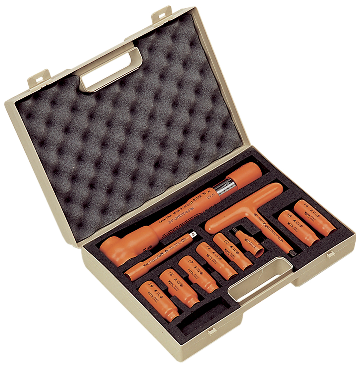 Penta Mechanical Torque Wrench Set, 8 To 50 Nm, 3/8 in Drive, Square Drive, 130mm Overall