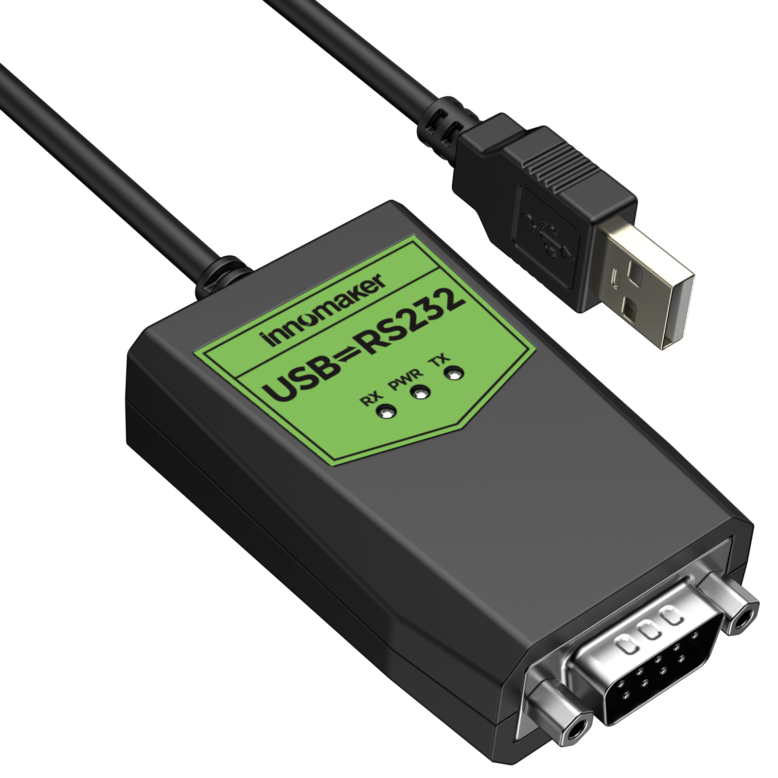 Innomaker USB to Male to RS232 Male Connector Cable