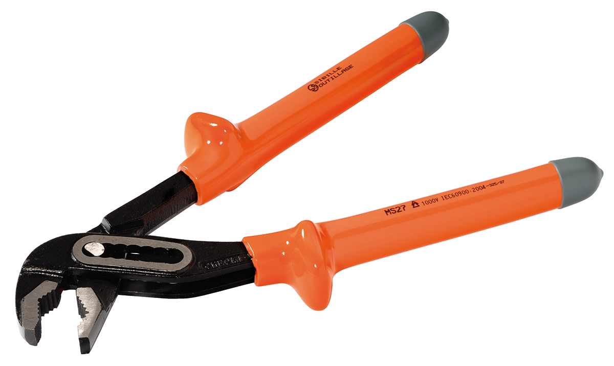 Penta 2-Piece Water Pump Plier, 25 mm Overall Curved VDE/1000V Approved