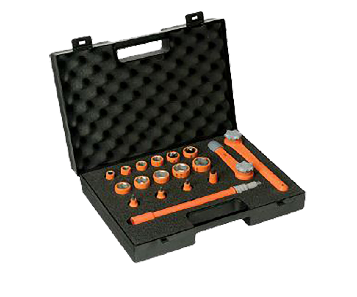 Penta 18-Piece 3/8 in Hexagon Socket Set VDE/1000V Approved
