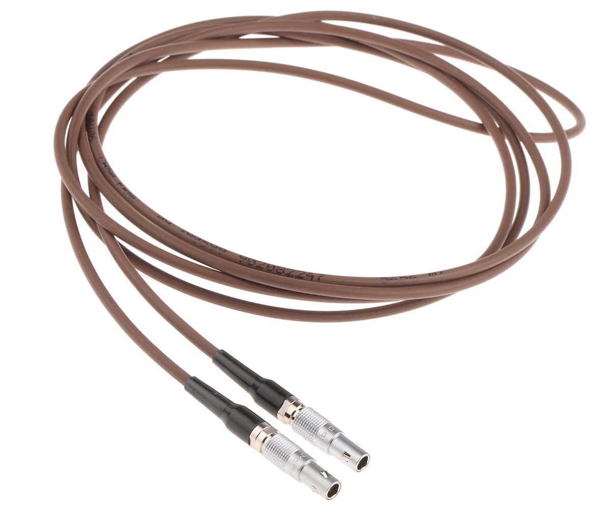 msb00250lte200 LEMO 00 S Series Coaxial Cable Male LEMO to Male, 2 m 50 Ω