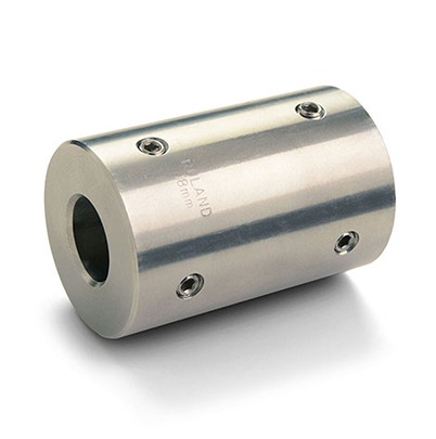Ruland MSCX-8-8-SS Rigid Shaft Coupling, 24 mm OD, 303 Stainless Steel