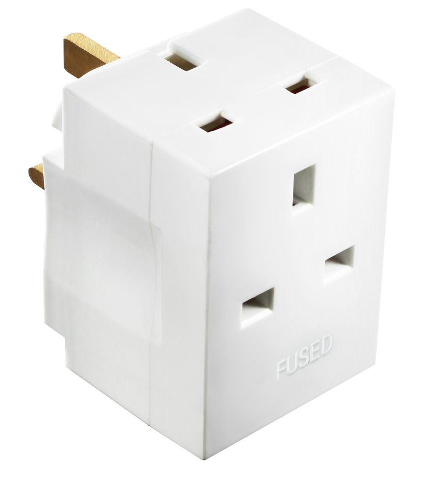 BG Electrical Socket Adapter, 13A