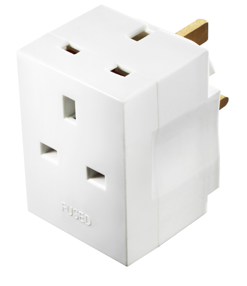msf3nk-ms BG Electrical Socket Adapter, 13A