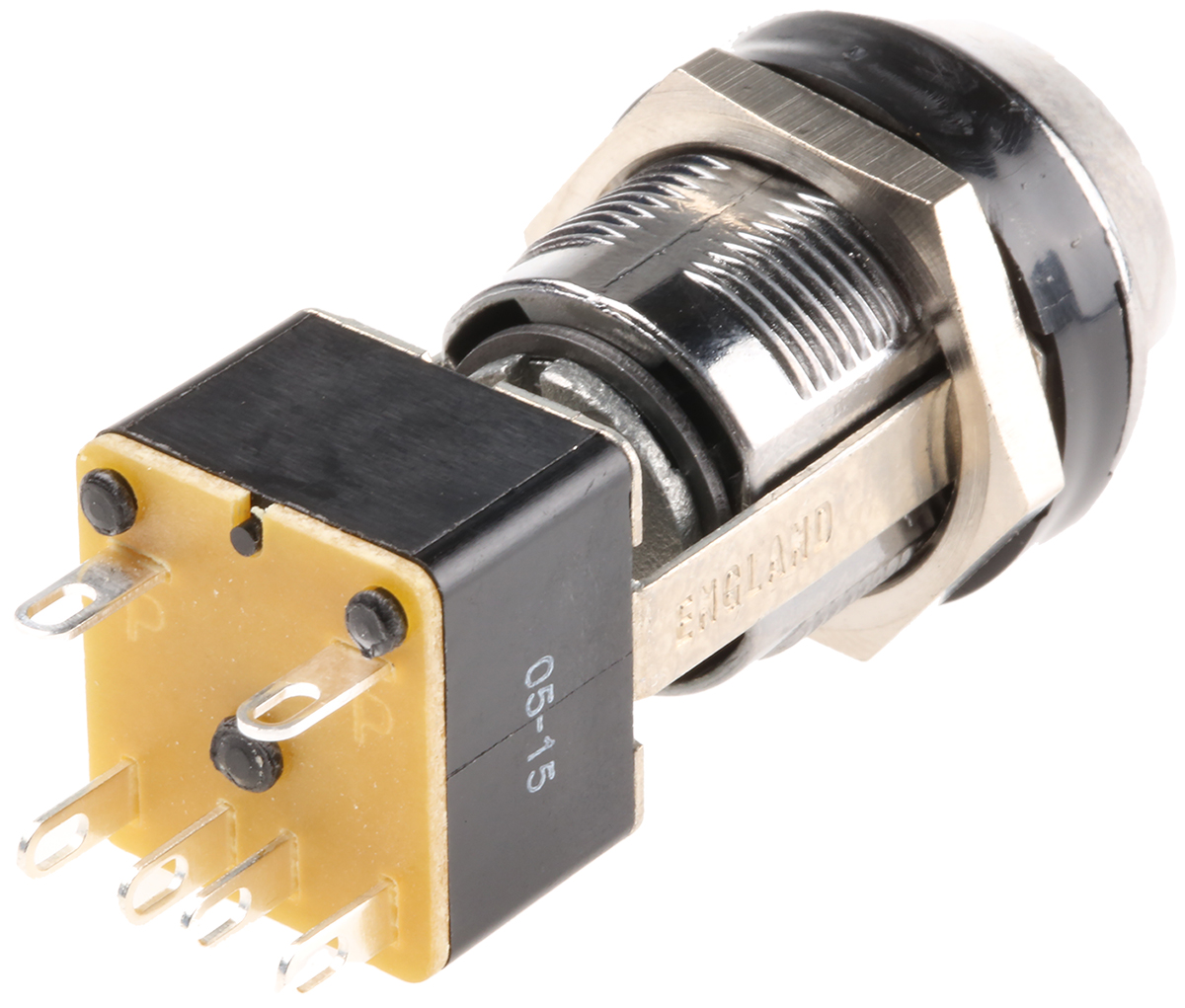 msl8606b Lorlin Key Switch, DPDT, 4A 2-Way Flat-Key