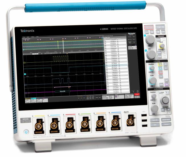 Tektronix 4 Series, 200 MHz Bench Oscilloscope, 6 Channels - RSCAL