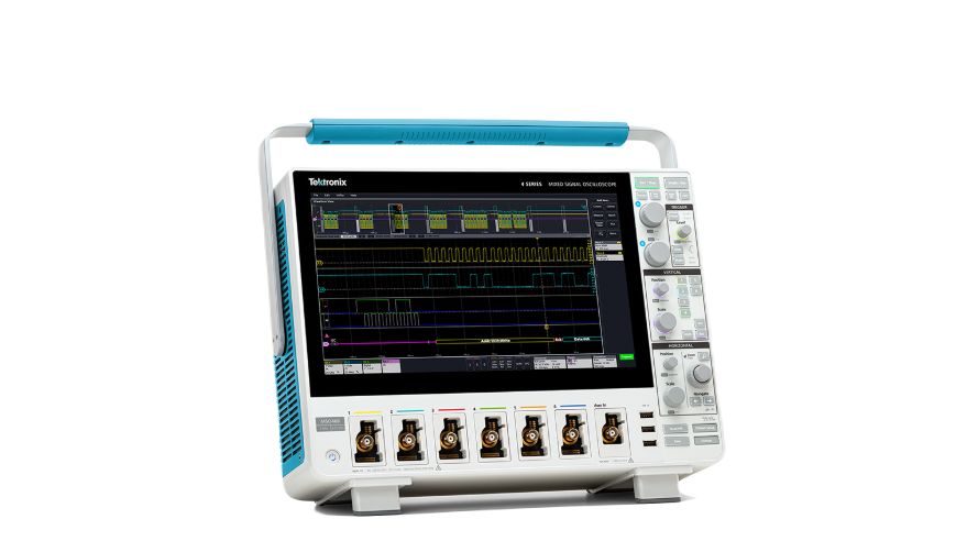 Tektronix MSO44B 4-BW Series, 500 MHz Mixed Signal Oscilloscope, 6 Channels - UKAS