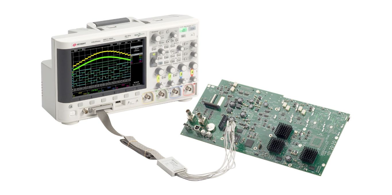 msox2024a Keysight Technologies InfiniiVision 2000 X Series, 200 MHz Bench Oscilloscope 8-Channel