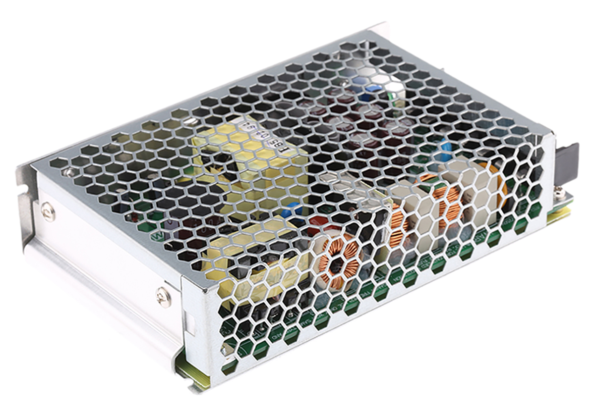 MEAN WELL Switching Power Supply, MSP-100-24 24V dc, 4.5A, 108 W, Input 85V ac to  370 V dc, 264V ac