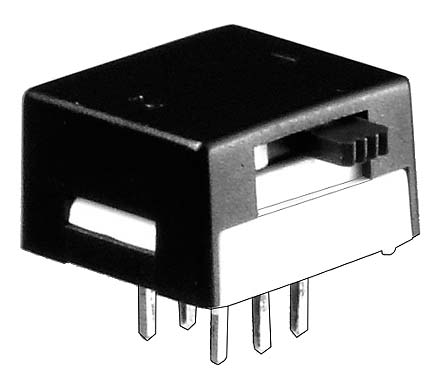 KNITTER-SWITCH PCB Slide Switch DPDT Latching 3 A Nylon