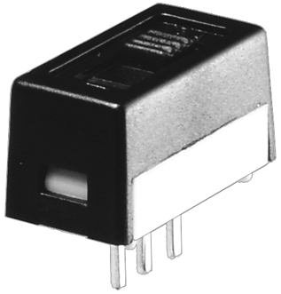 KNITTER-SWITCH PCB Slide Switch SPST Latching 3 A Nylon