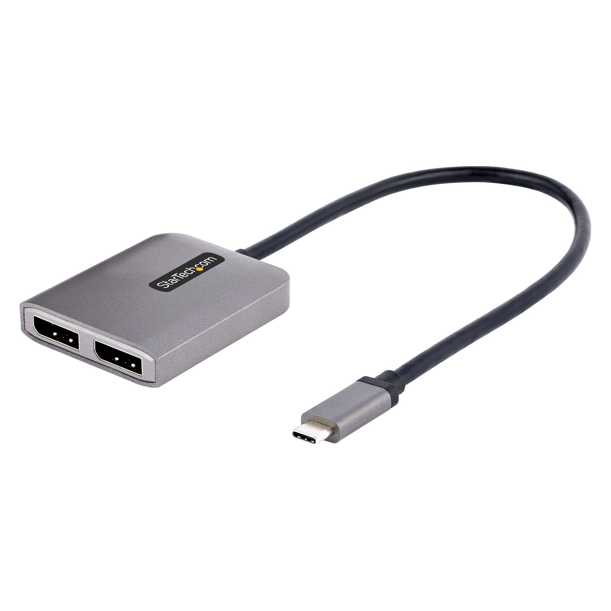 StarTech.com 2 Port USB Type C USB C Hub, USB Bus Powered 0.4 in 4.9cm