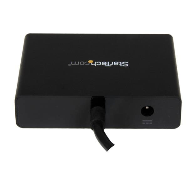 mstdp123dp StarTech.com 3 Port 1 Input 3 Output DisplayPort 3-Port Multi Monitor DisplayPort MST Hub 4 k