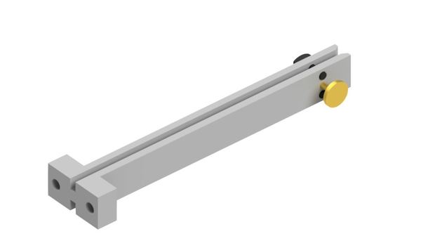 Fischer Elektronik MSVL Series, MSVL 85, Linear Guide Rail 13.5 mm width 85 mm Length