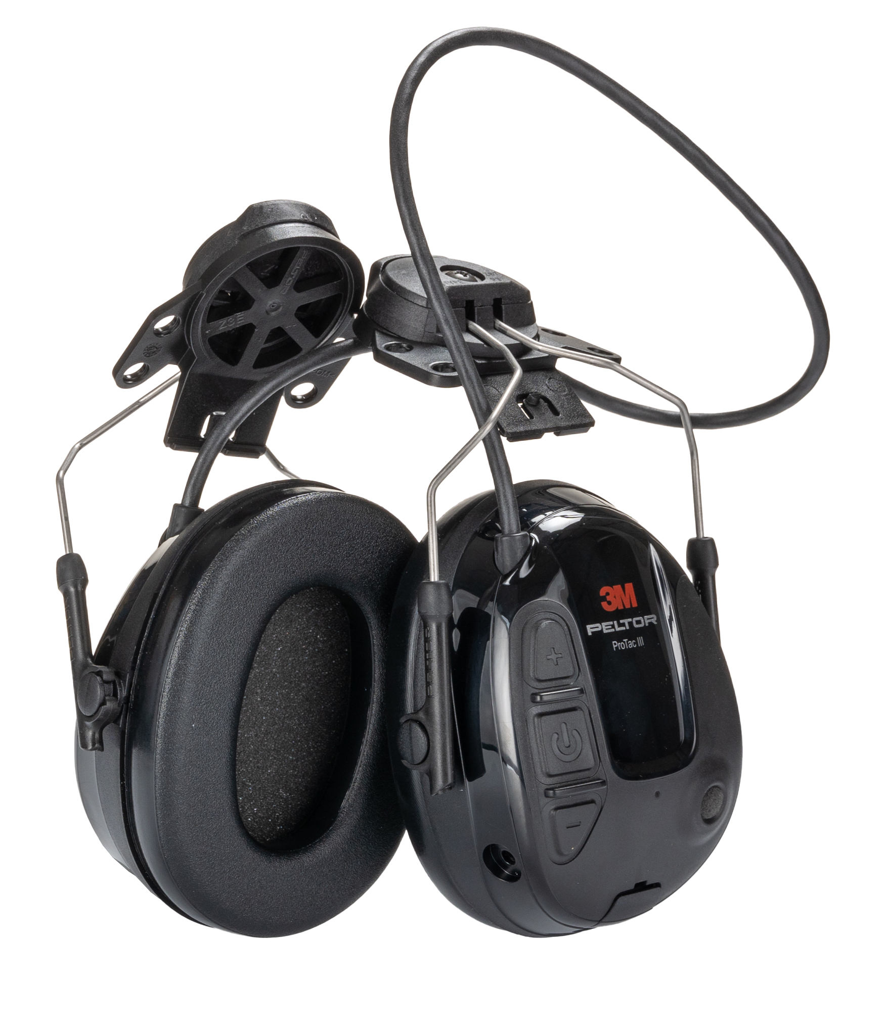 3M PELTOR ProTac III Listen Only Electronic Ear Defenders with Headband, 25 dB, Black