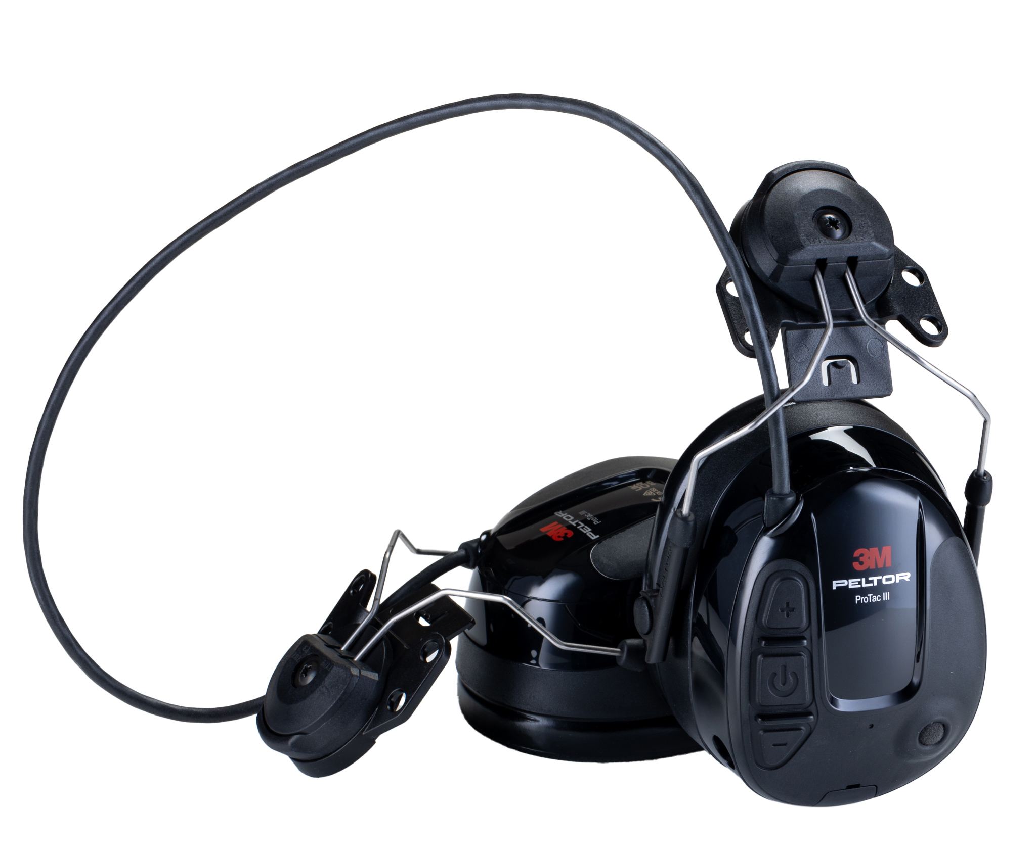 3M PELTOR ProTac III Listen Only Electronic Ear Defenders with Headband, 31 dB, Black