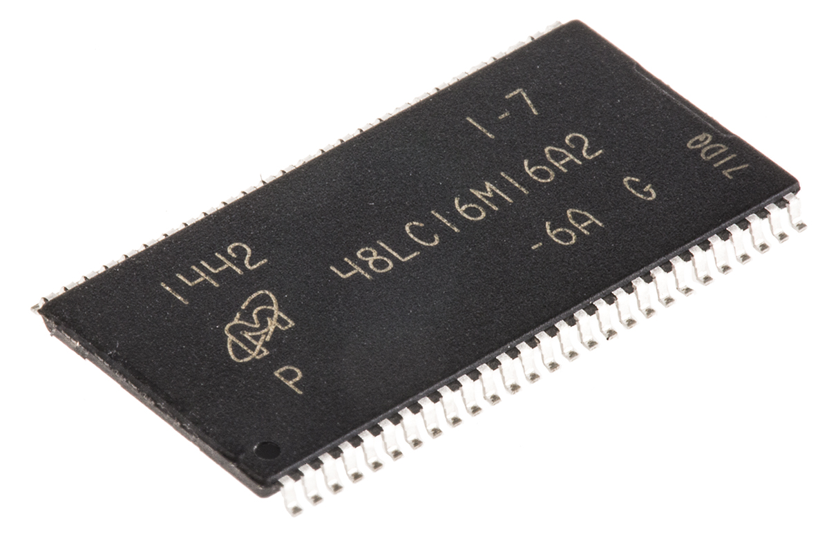 Micron MT48LC16M16A2P-6A:G SDRAM 256 MB Surface, 54-Pin 16 bit TSOP