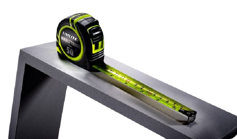 Unilite MT5 5 m Tape Measure, Imperial, Metric